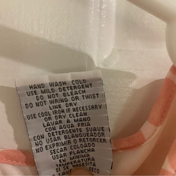 R&K Originals | Polka Dot Sleeveless Maxi Dress with Tie | Pink & White | Size 8 - Picture 8 of 8